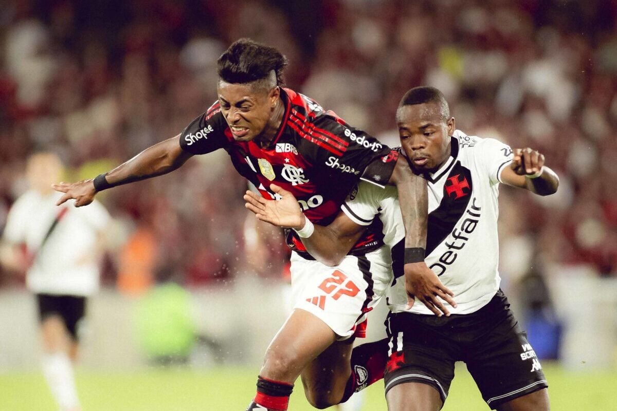Flamengo e Vasco empataram pelo Brasileiro (foto: Adriano Fontes/Flamengo)