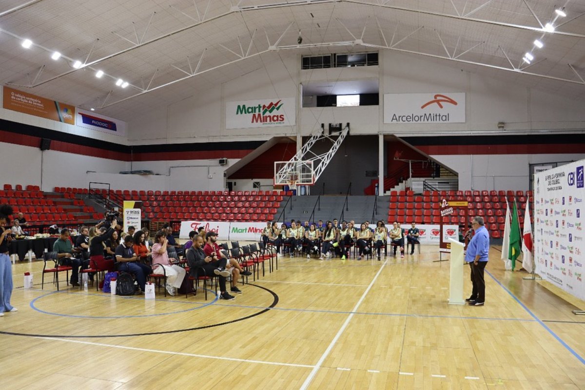 Ginásio do Mackenzie, tradicional clube de Belo Horizonte (foto: Divulgação/Mackenzie)