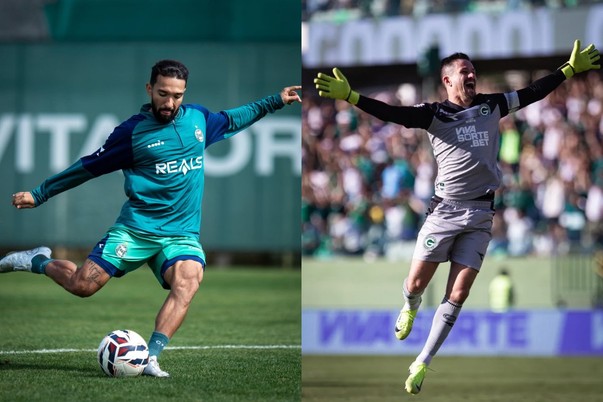 Equipes se preparam para duelo pela Série B (foto: Divulgação/Coritiba e Goiás)
