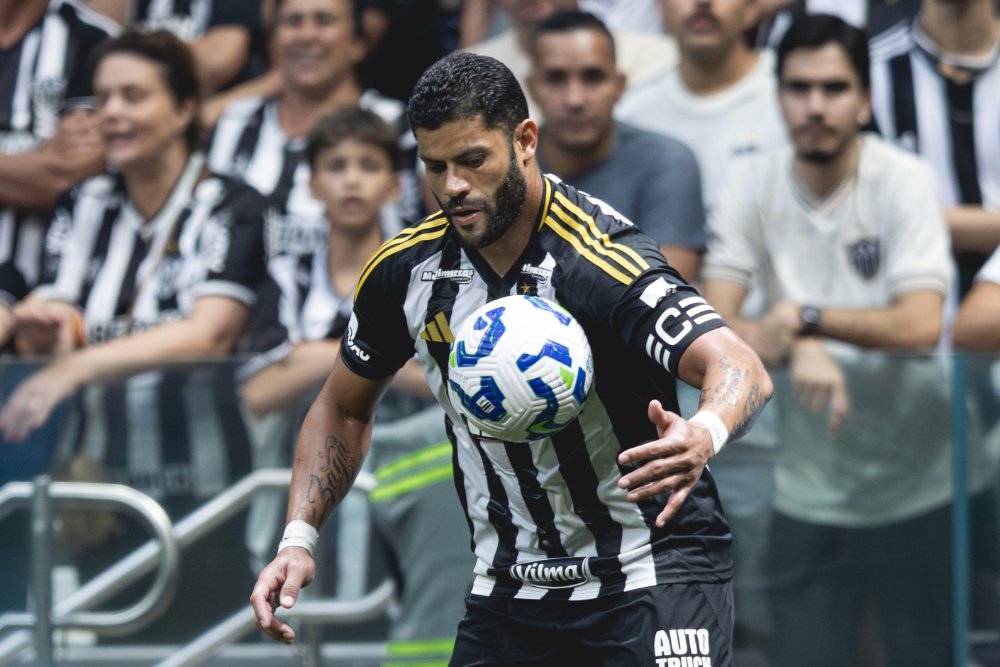 Hulk durante jogo do Atlético no Brasileiro (foto: Pedro Souza/Atlético)