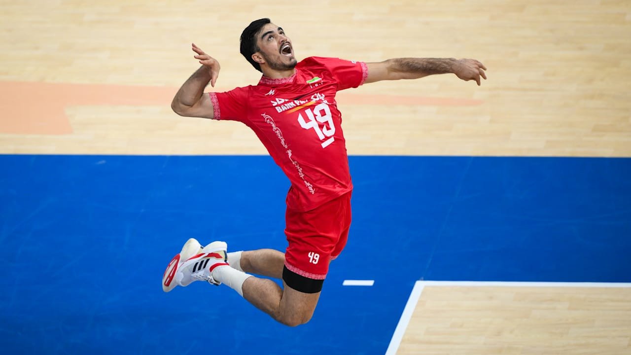 Morteza, jogador de vôlei do Irã (foto: Divulgação/FIVB)