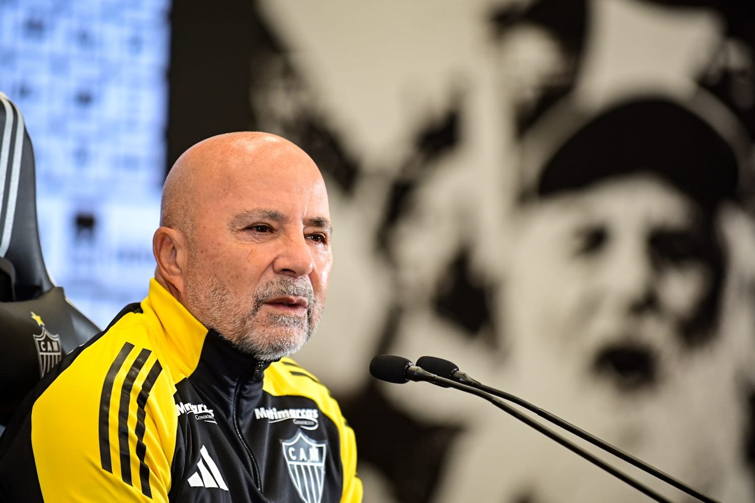 Jorge Sampaoli é o novo técnico do Atlético (foto: Leandro Couri/EM/D.A Press)