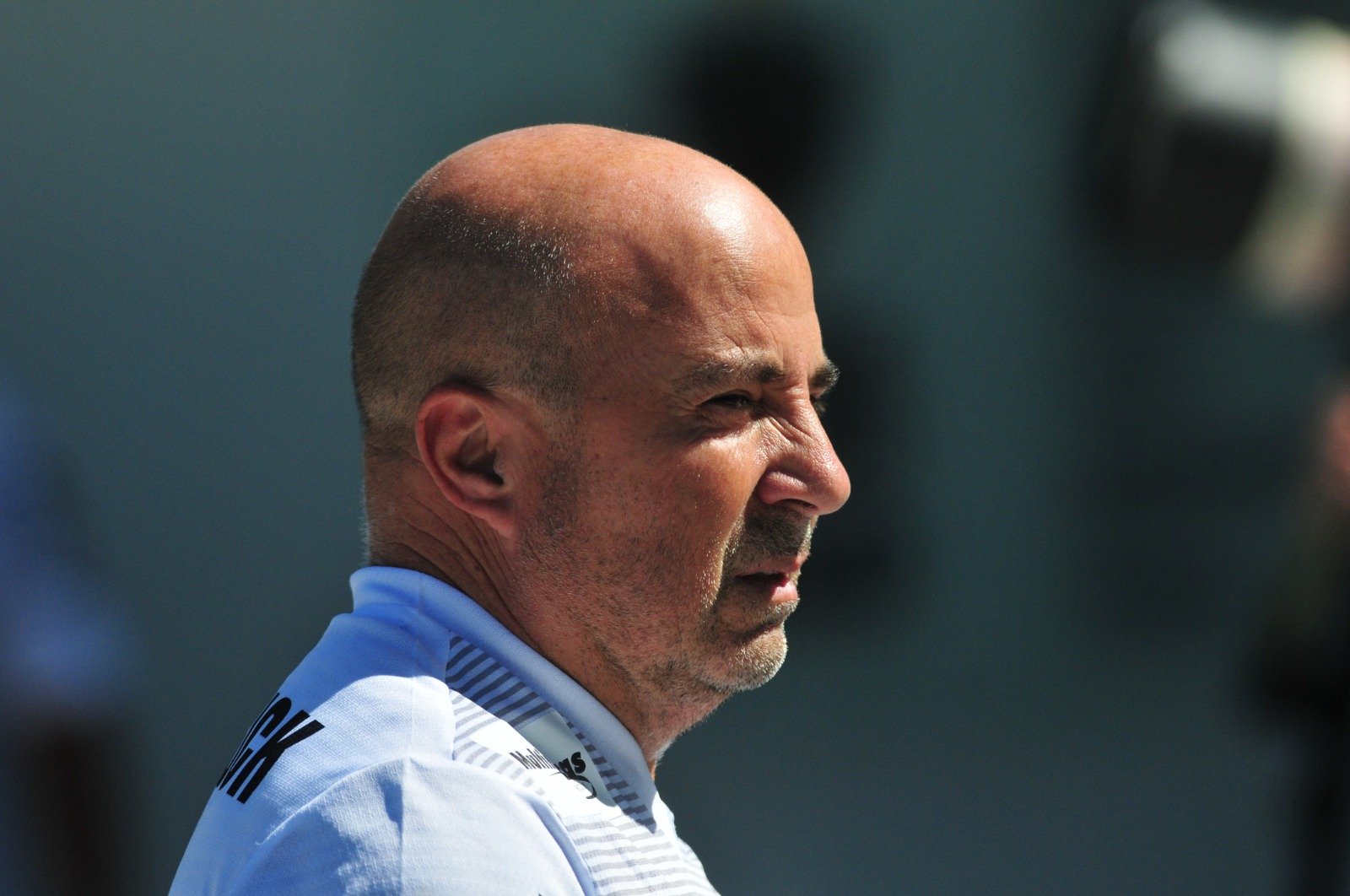 Sampaoli de perfil (foto: Gladyston Rodrigues/EM/D.A Press)