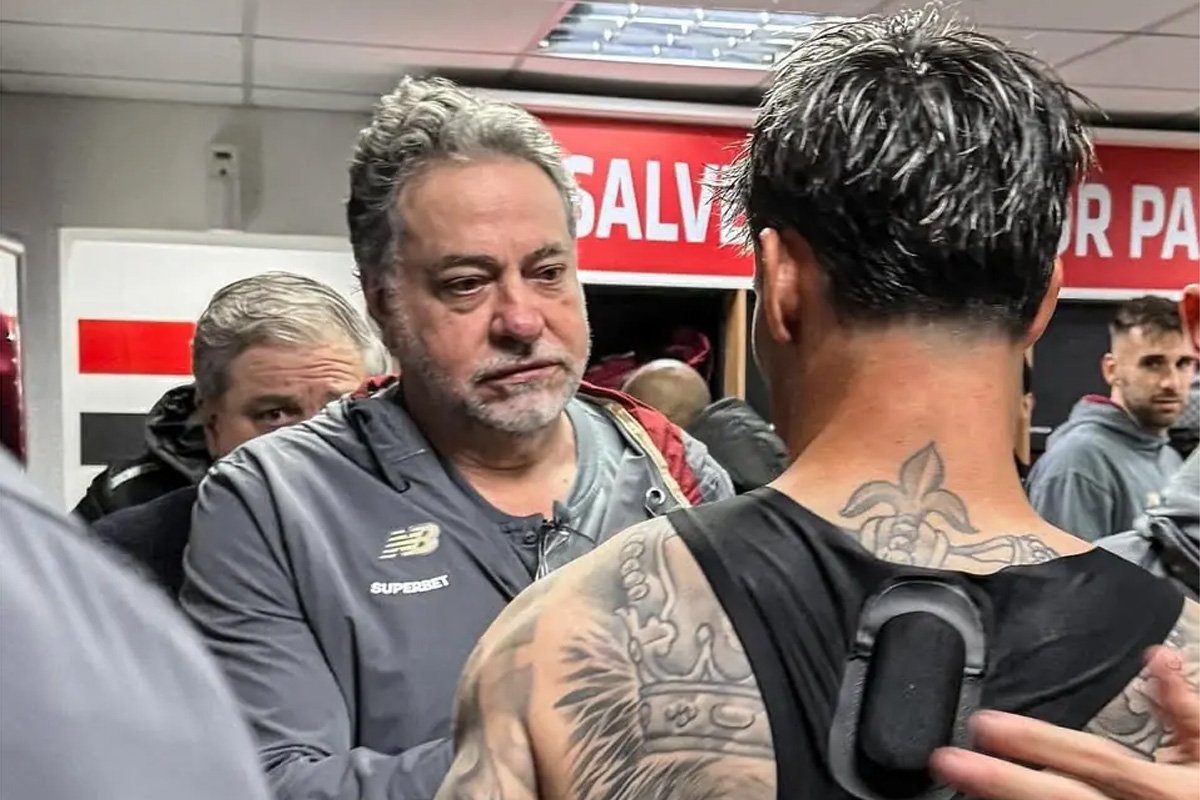 Júlio Casares, presidente do São Paulo (foto: Rubens Chiri/São Paulo FC)