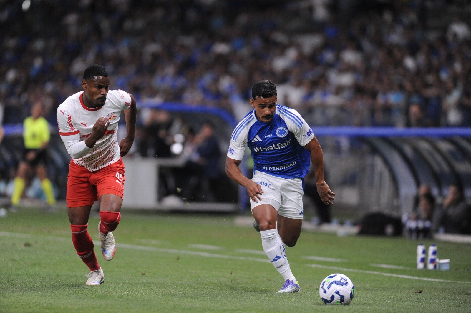 Kaiki em Cruzeiro x Bragantino (foto: Alexandre Guzanshe/EM/D.A Press)