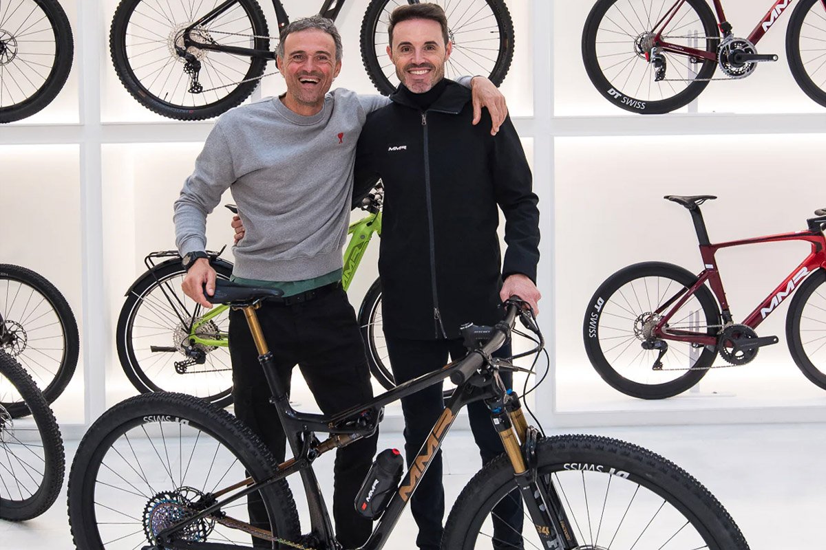 Luis Enrique é entusiasta de ciclismo - (foto: Reprodução)