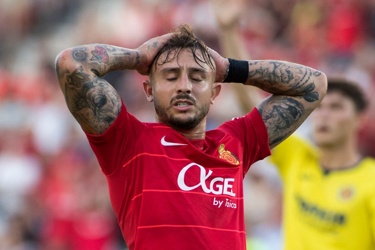Pablo Maffeo, lateral-direito do Mallorca (foto: JAIME REINA / AFP)