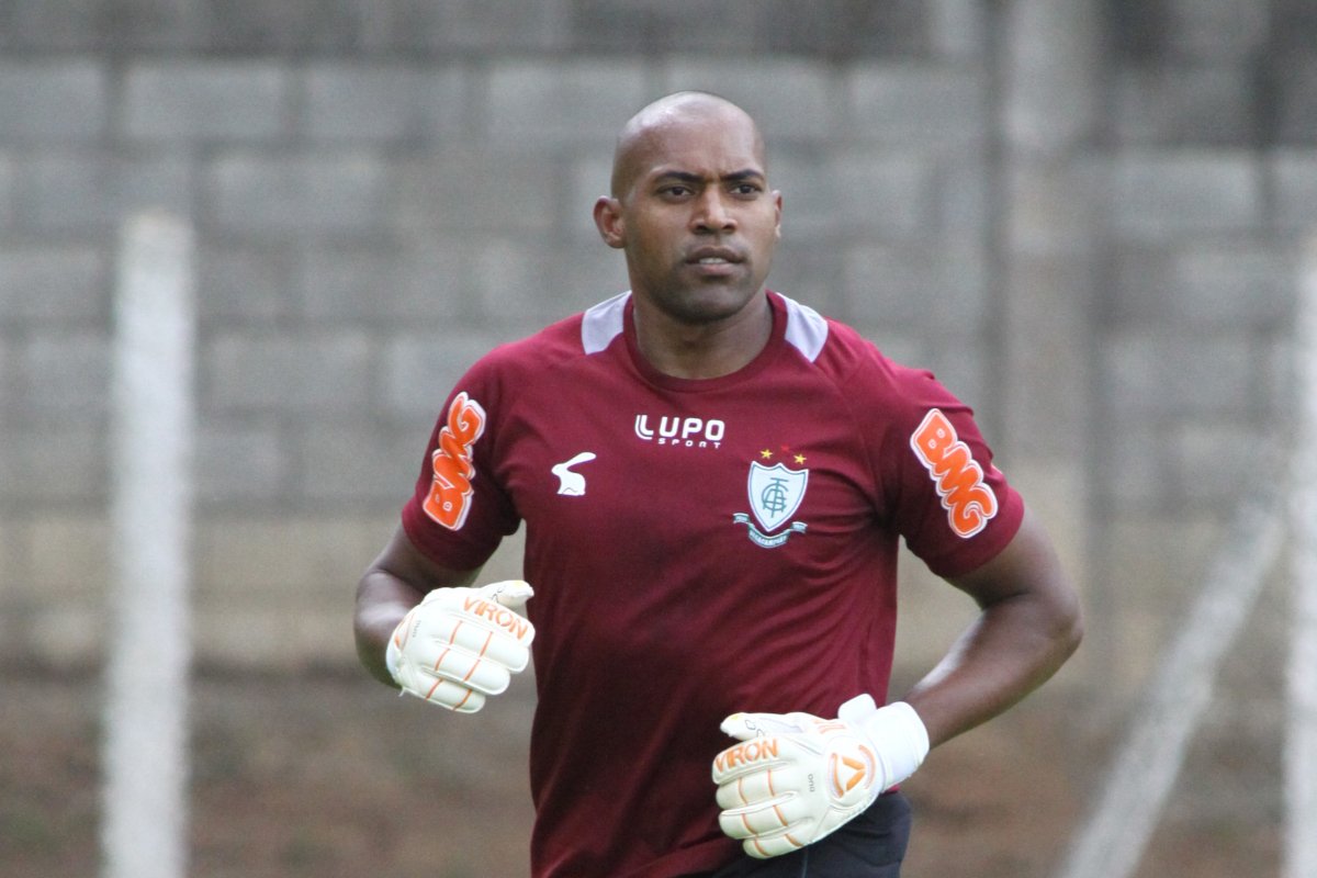 Neneca, ex-goleiro do América (foto: Rodrigo Clemente/EM/D.A Press)