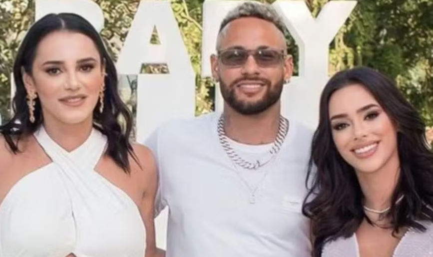 Telma Fonseca, Neymar e Bruna Biancardi (foto: Reprodução/Instagram)