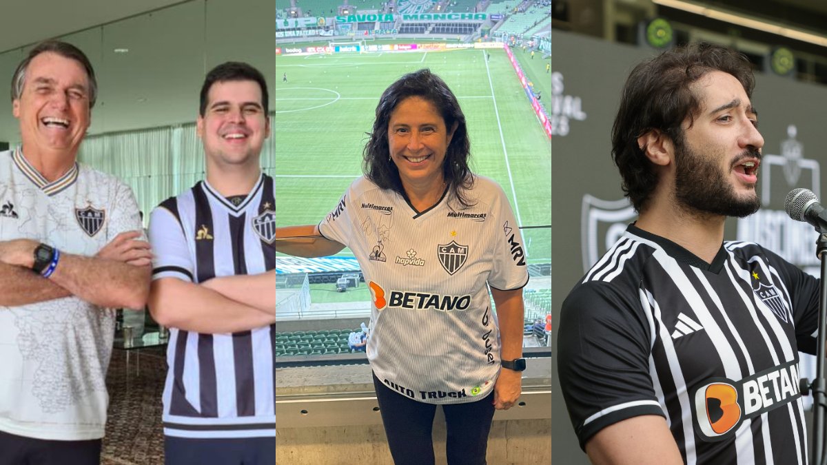 Bruno Engler, Marise Xavier e Gabriel Azevedo são algumas das novidades no Conselho Deliberativo do Atlético (foto: Reprodução/Redes Sociais e Pedro Souza/Atlético)