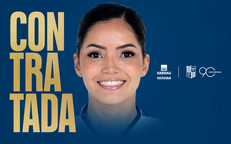 Anúncio do Minas da contratação de Nyeme (foto: Divulgação/Minas Tênis Clube)