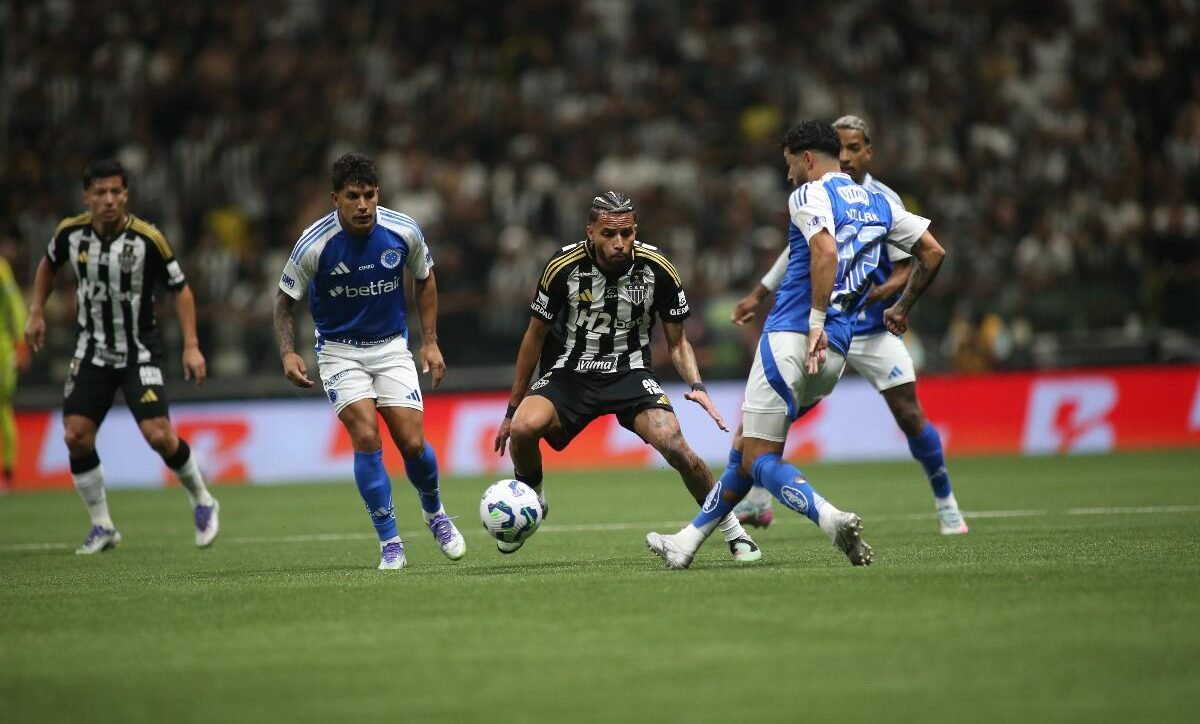 Atlético x Cruzeiro na Arena MRV (foto: Edesio Ferreira/EM/D.A. Press)