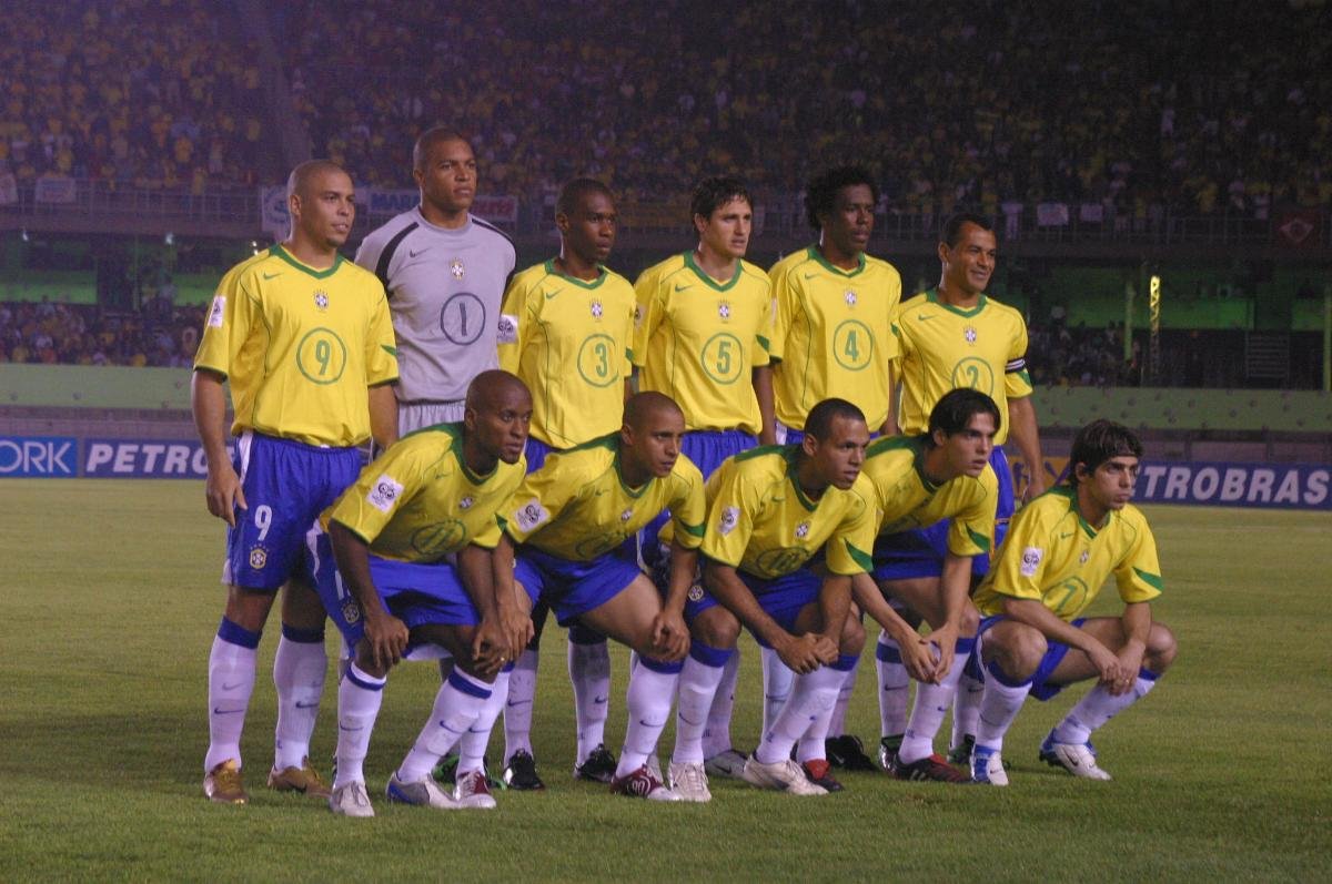 Seleção Brasileira de Futebol no Mineirão em 2004