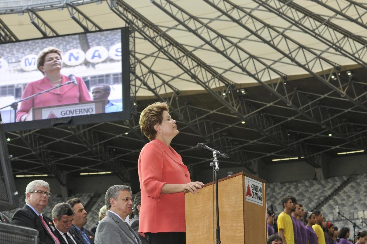 Dilma no Mineirão