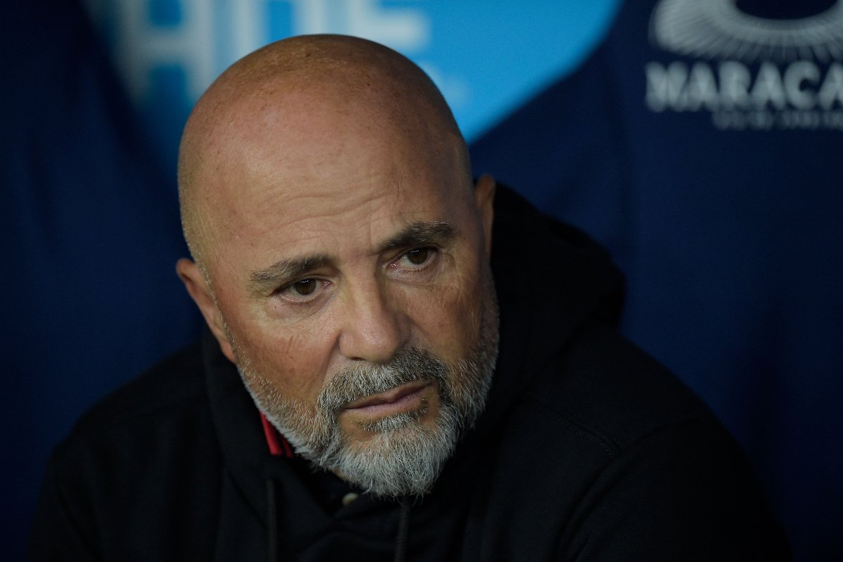 Último trabalho de Jorge Sampaoli foi no Rennes (foto: ALEXANDRE LOUREIRO / AFP)
