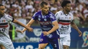 Lance de Santa Cruz x Maranhão - Crédito: 