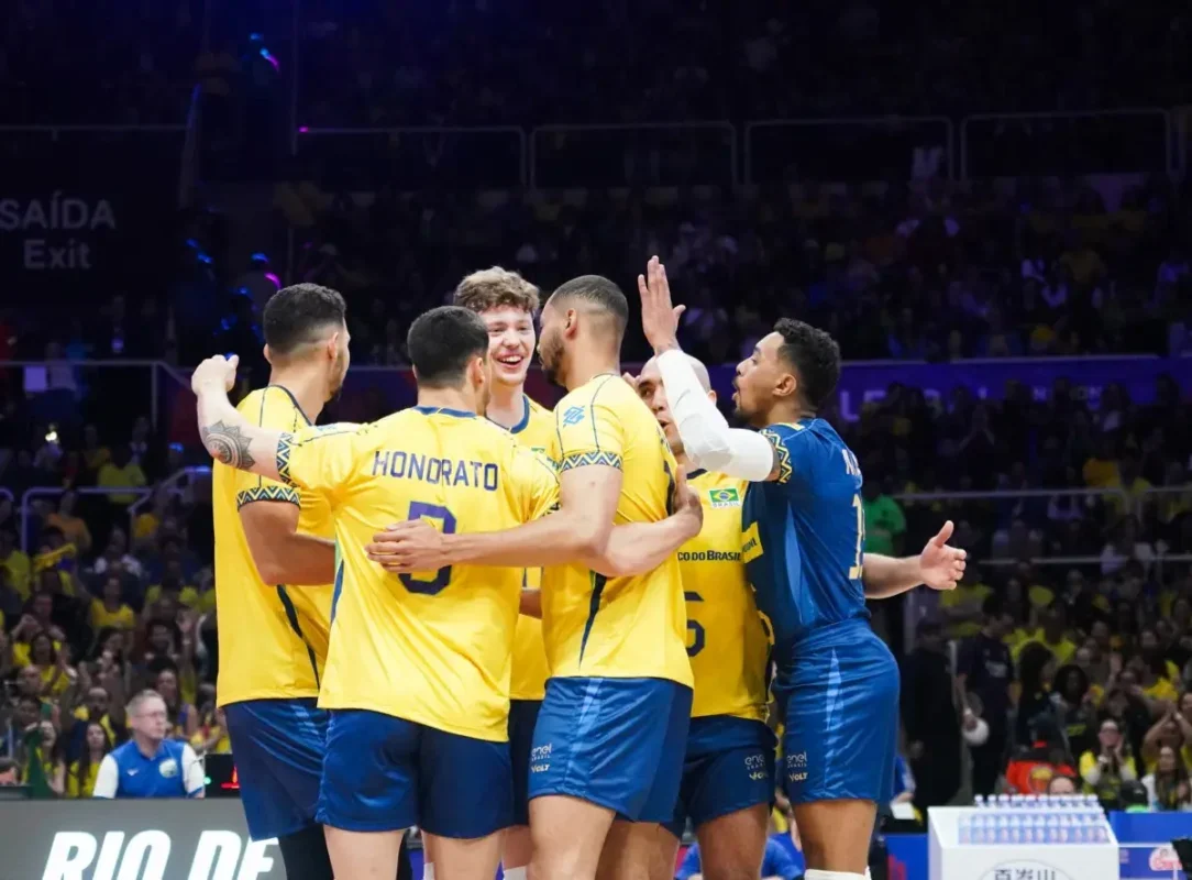 Seleção Brasileira Masculina de Vôlei vai em busca do tetracampeonato (foto: Mauricio Val/FV Imagem/CBV)