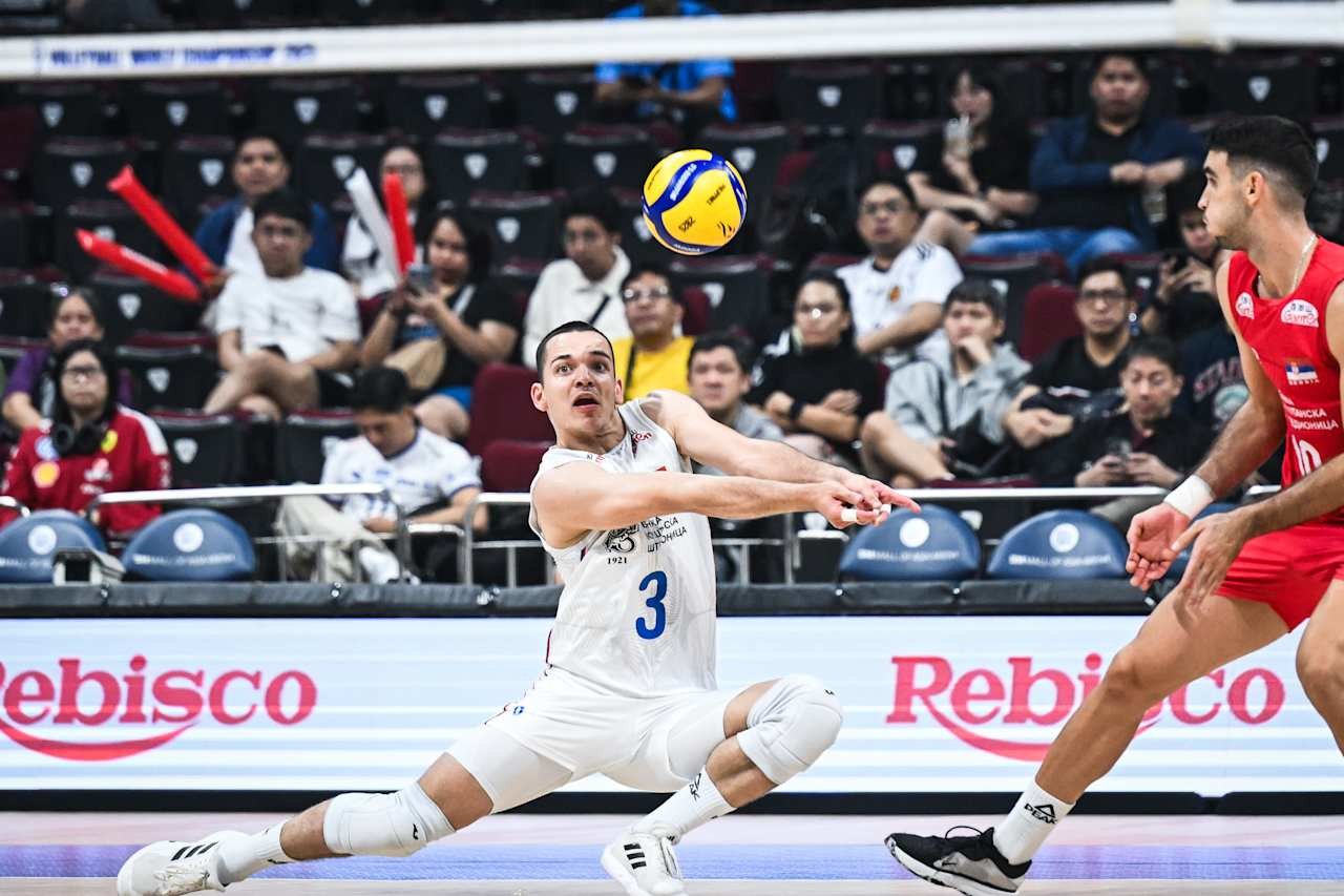 Jogo da Sérvia no Mundial Masculino de Vôlei (foto: Divulgação)