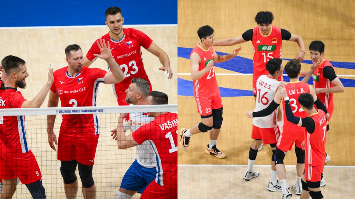 Brasil precisa torcer para a China contra a Tchéquia (foto: Divulgação/FIVB)