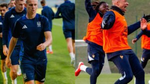 Equipes se preparam para o jogo pelas Eliminatórias Europeias - Crédito: 