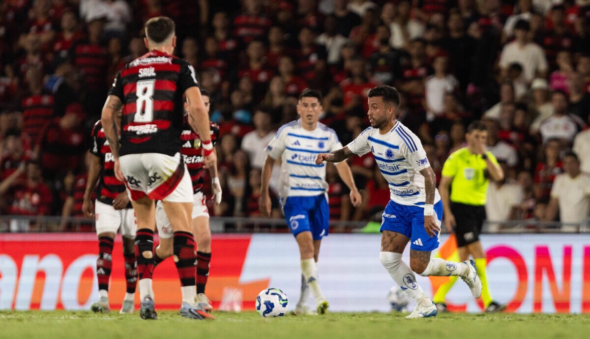 Matheus Henrique foi o substituto de Wanderson no Cruzeiro - (foto: Thaís Magalhães/Cruzeiro)