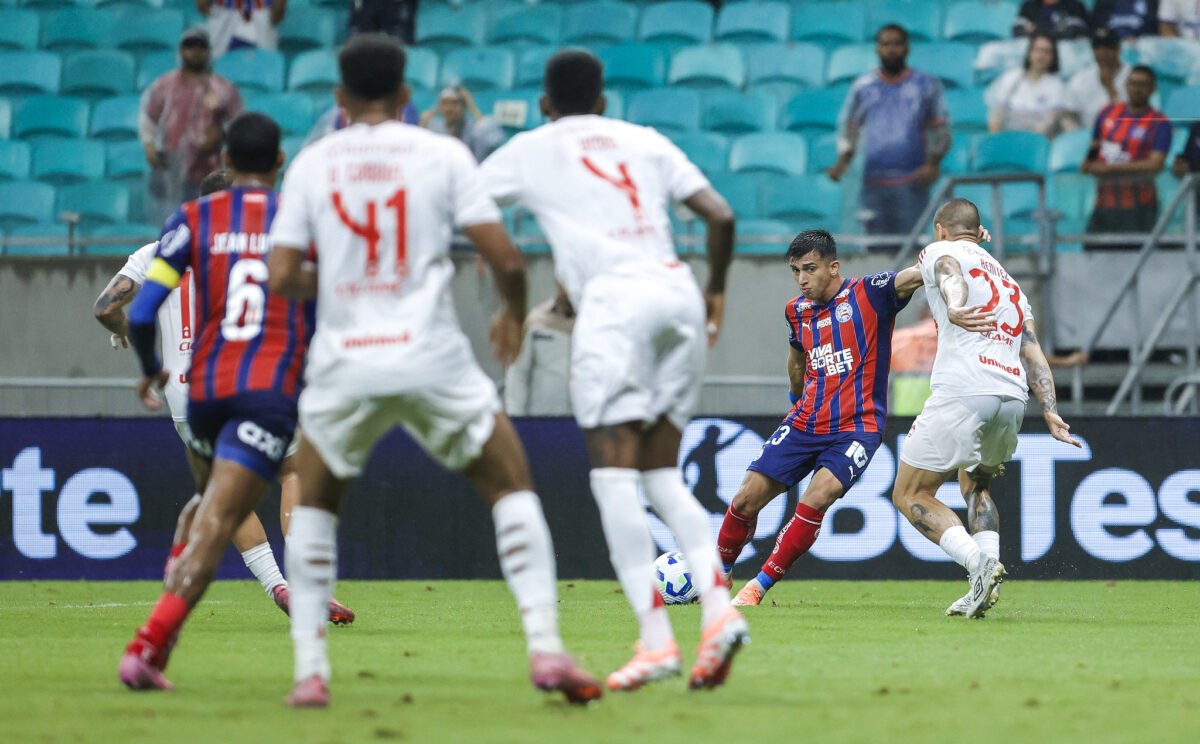 Bahia ganhou do Internacional por 1 a 0 (foto: Rafael Rodrigues/EC Bahia)
