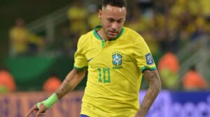 Neymar em ação pela Seleção Brasileira contra a Venezuela, em março de 2025, pelas Eliminatórias - Crédito: 