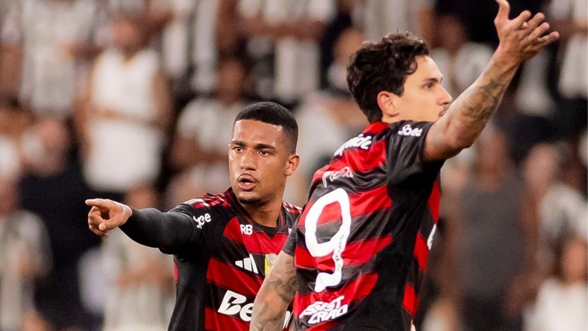 Pedro marcou e deu assistência na vitória rubro-negra (foto: Adriano Fontes/Flamengo)