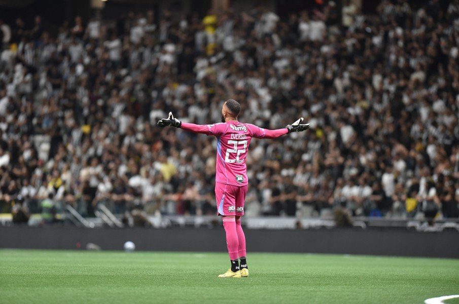 Goleiro Everson, do Atlético (foto: Ramon Lisboa/EM/D.A. Press)