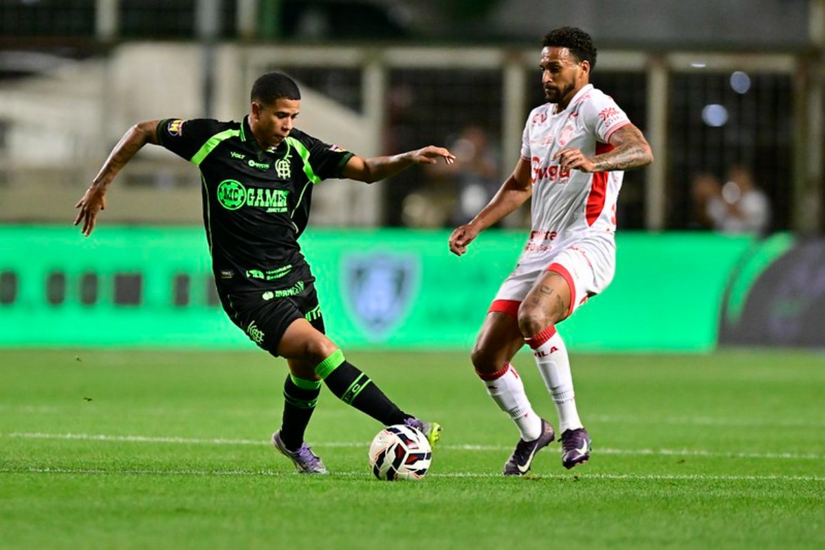 América e Vila Nova empataram pela Série B (foto: Mourão Panda/América)