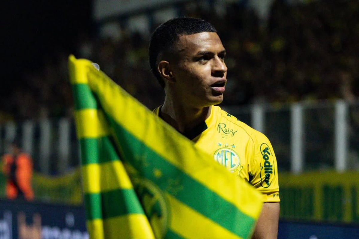 Negueba foi o autor do gol da vitória do Mirassol (foto: Divulgação/Mirassol)