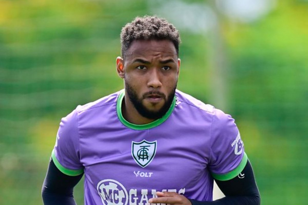 Rafa Silva, atacante do América (foto: Mourão Panda/América)