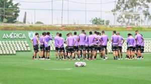 Treino do América no CT Lanna Drumond - Crédito: 