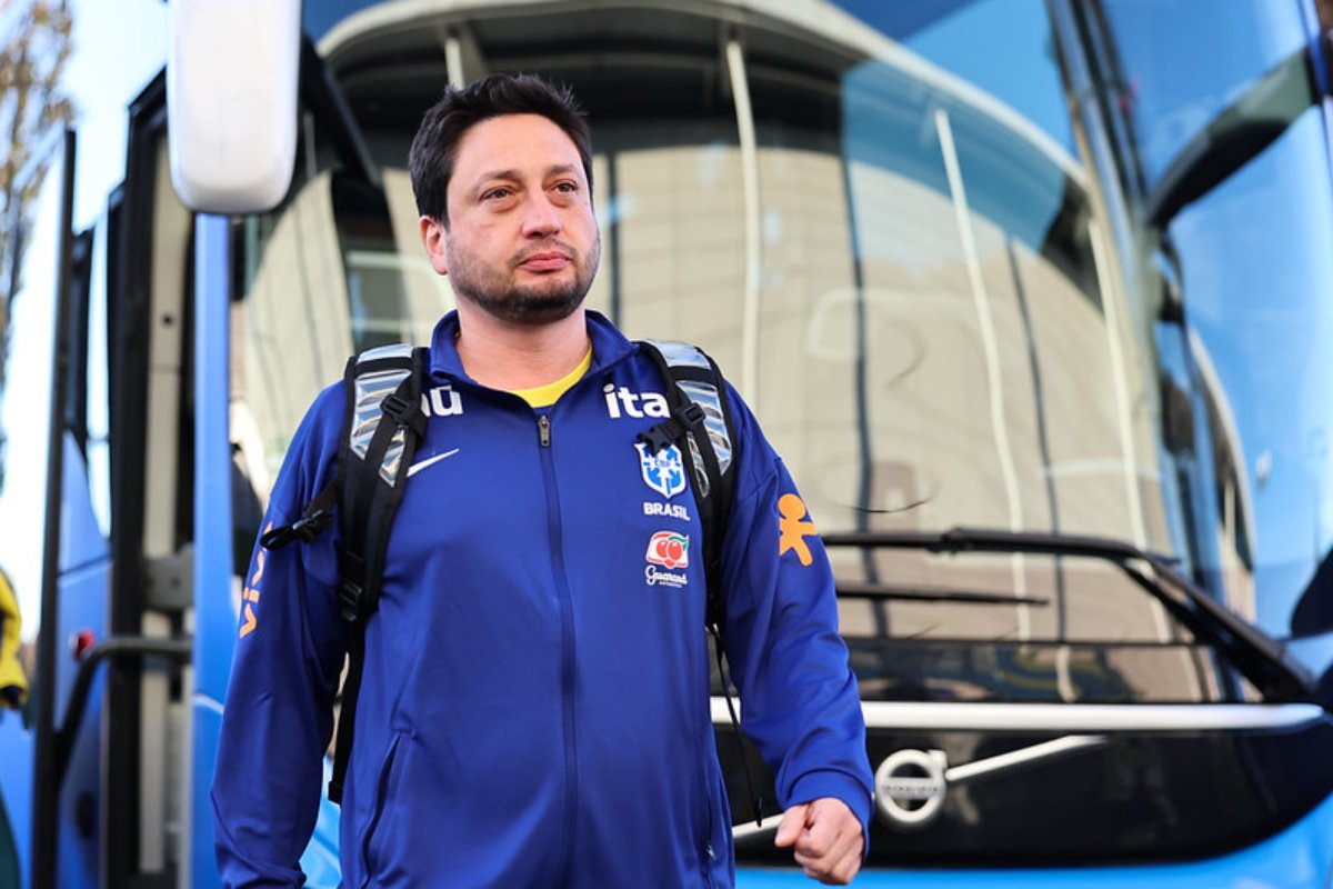 Arthur Elias, técnico da Seleção Brasileira (foto: Lívia Villas Boas/CBF)