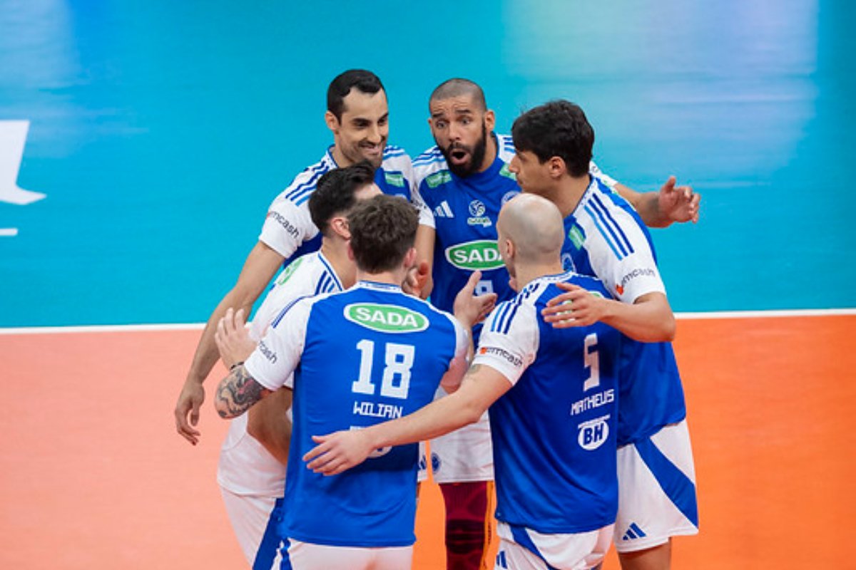 Cruzeiro foi campeão da Supercopa Masculina de Vôlei (foto: Agência i7/Sada Cruzeiro)