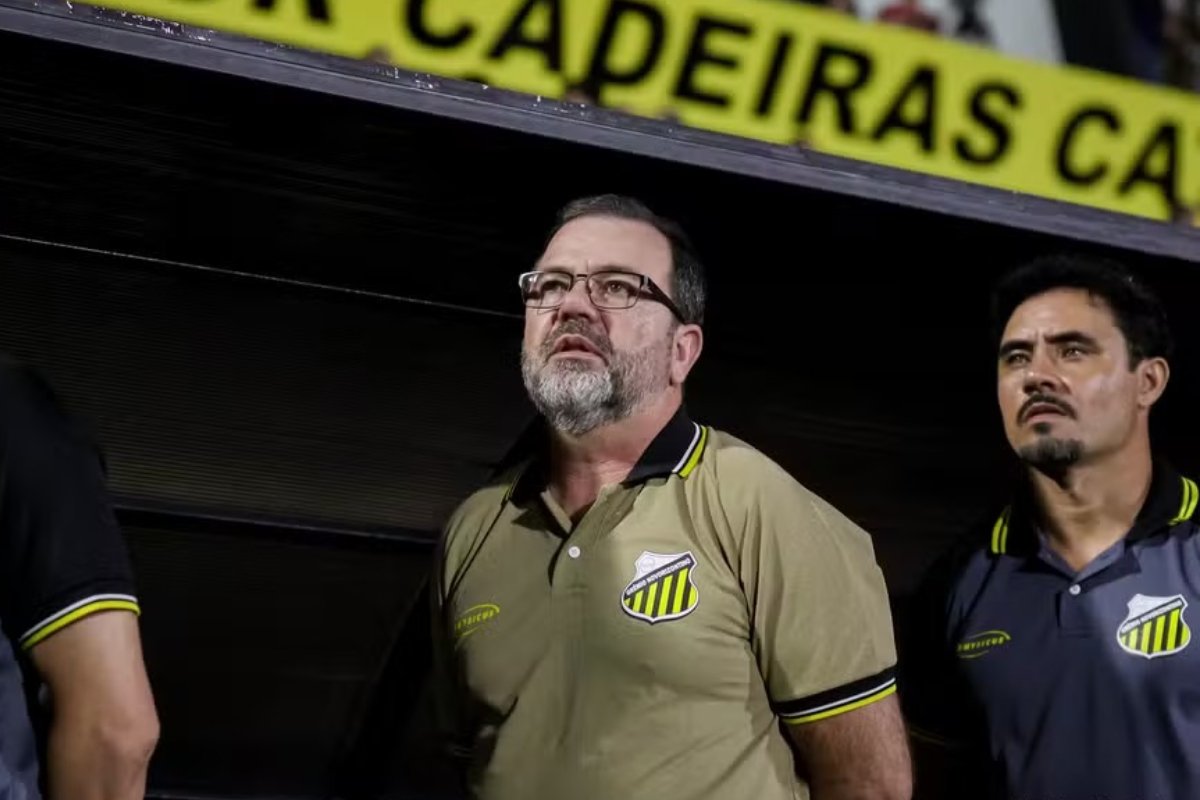 Enderson Moreira, técnico do Novorizontino e ex-treinador do América (foto: Higor Basso/Novorizontino)