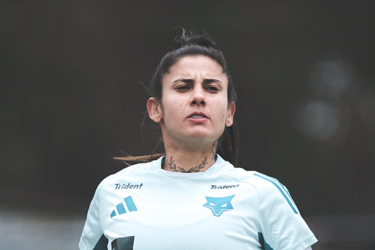 Gaby Martins, meio-campista do Cruzeiro (foto: Gustavo Martins/Cruzeiro)