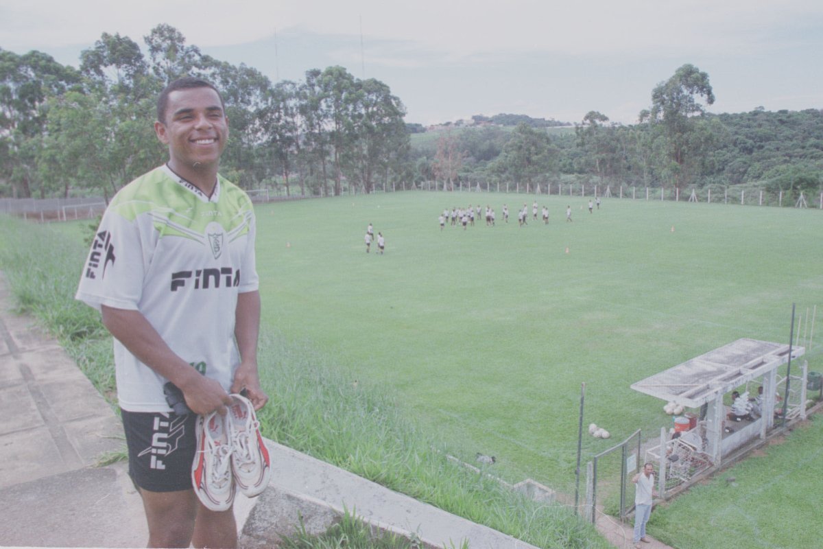 Álvaro Santos, ex-atacante do América (foto: Paulo Filgueiras/Estado de Minas)