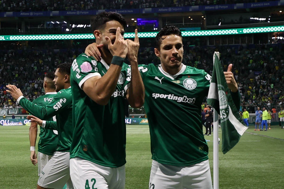 Palmeiras está invicto em casa no Brasileiro (foto: Cesar Greco/Palmeiras)