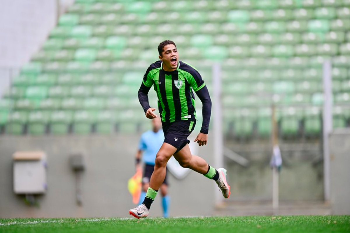 América eliminou o Vila Nova na Copa do Brasil Sub-20 (foto: Mourão Panda / América)