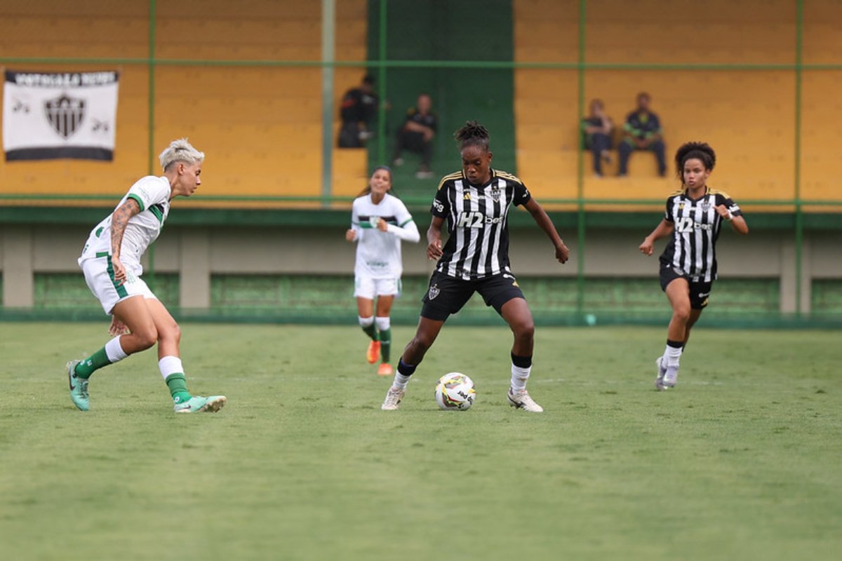 Atlético e América no Mineiro Feminino (foto: Daniela Veiga / Atlético)