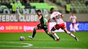 América empatou com CRB pela Série B - Crédito: 