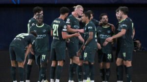 Manchester City venceu o Villarreal pela Champions League - Crédito: 