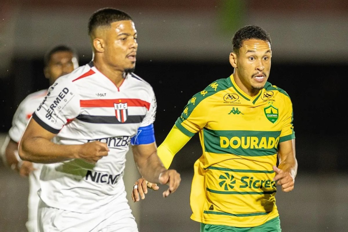 Cuiabá empatou com o Botafogo-SP pela Série B (foto: AssCom Dourado)