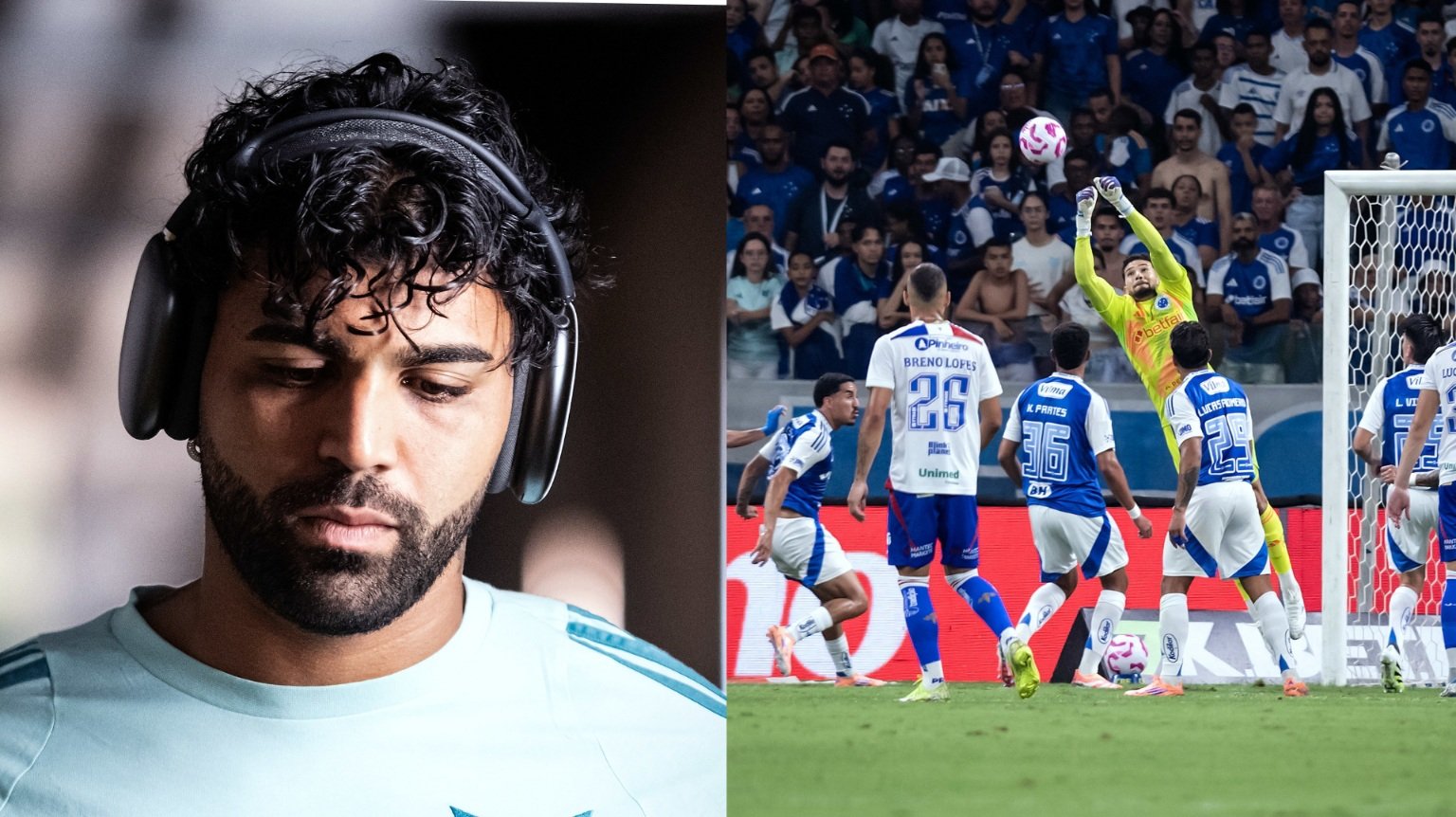 Gabigol em Cruzeiro 1 x 0 Fortaleza (foto: Gustavo Aleixo/Cruzeiro)