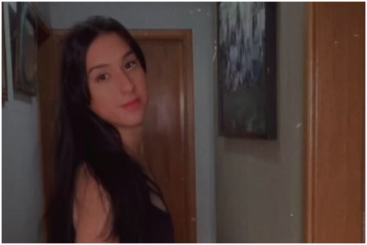 Heitora Beatriz, jogadora de vôlei, posando para vídeo no TikTok (foto: TikTok/Reprodução)