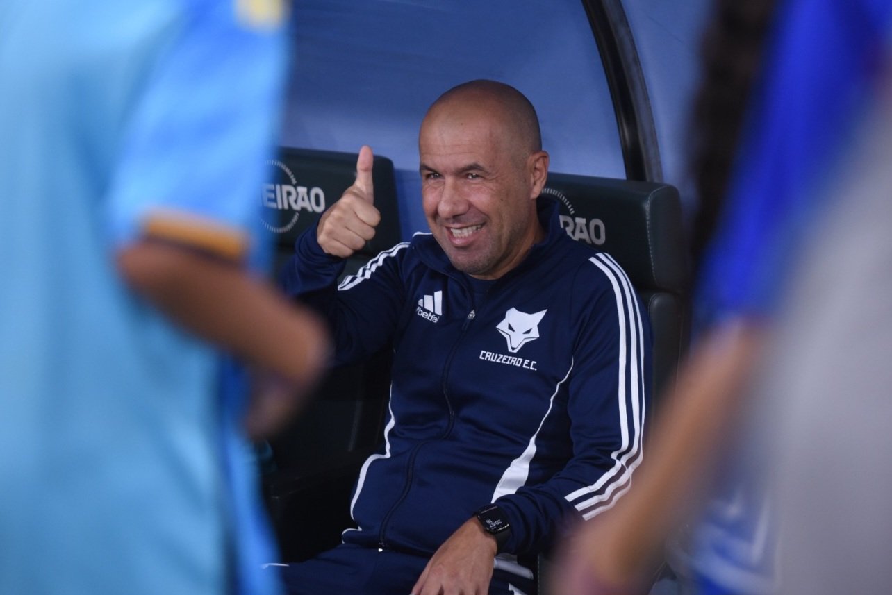 Leonardo Jardim, treinador do Cruzeiro (foto: Gladyston Rodrigues/EM/DA Press)
