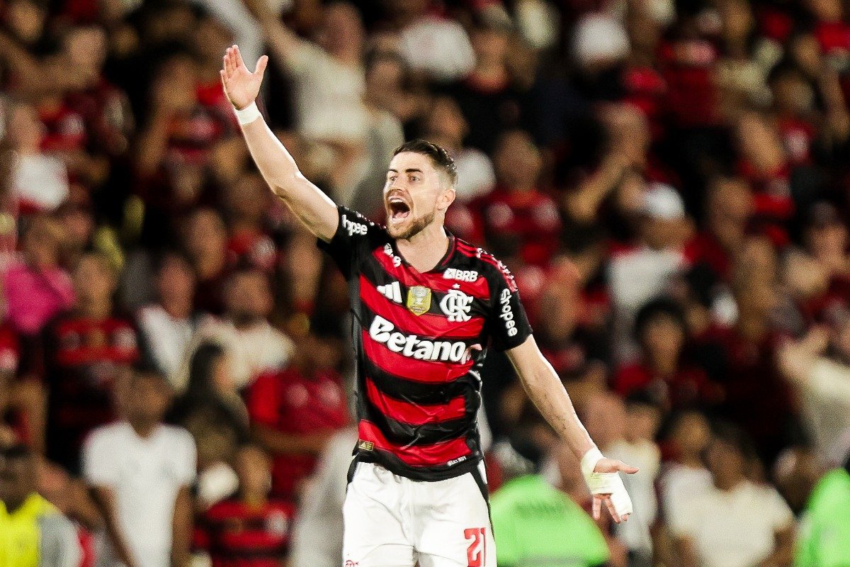 Jorginho, volante do Flamengo (foto: Gilvan de Souza/Flamengo)