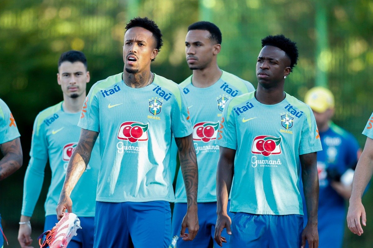 Jogadores da Seleção Brasileira (foto: Rafael Ribeiro/CBF)
