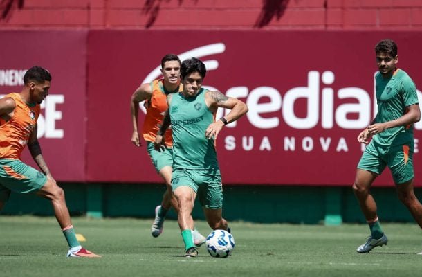 Germán Cano deve voltar ao time do Fluminense no jogo contra o Mirassol (foto: Foto: Marcelo Gonçalves / Fluminense FC)